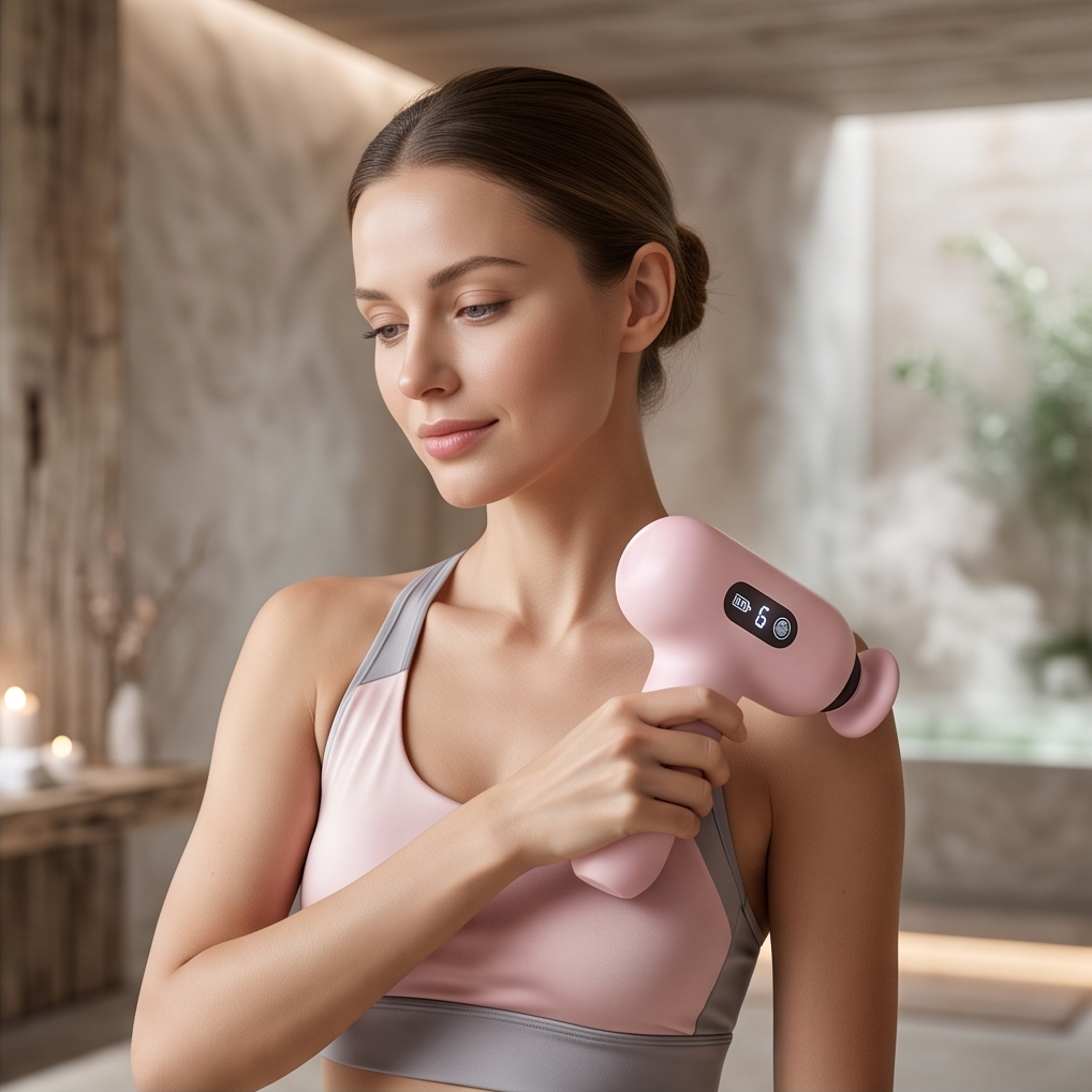 Mini Pistolet de Massage Électrique Portable – Relaxation & Récupération Musculaire