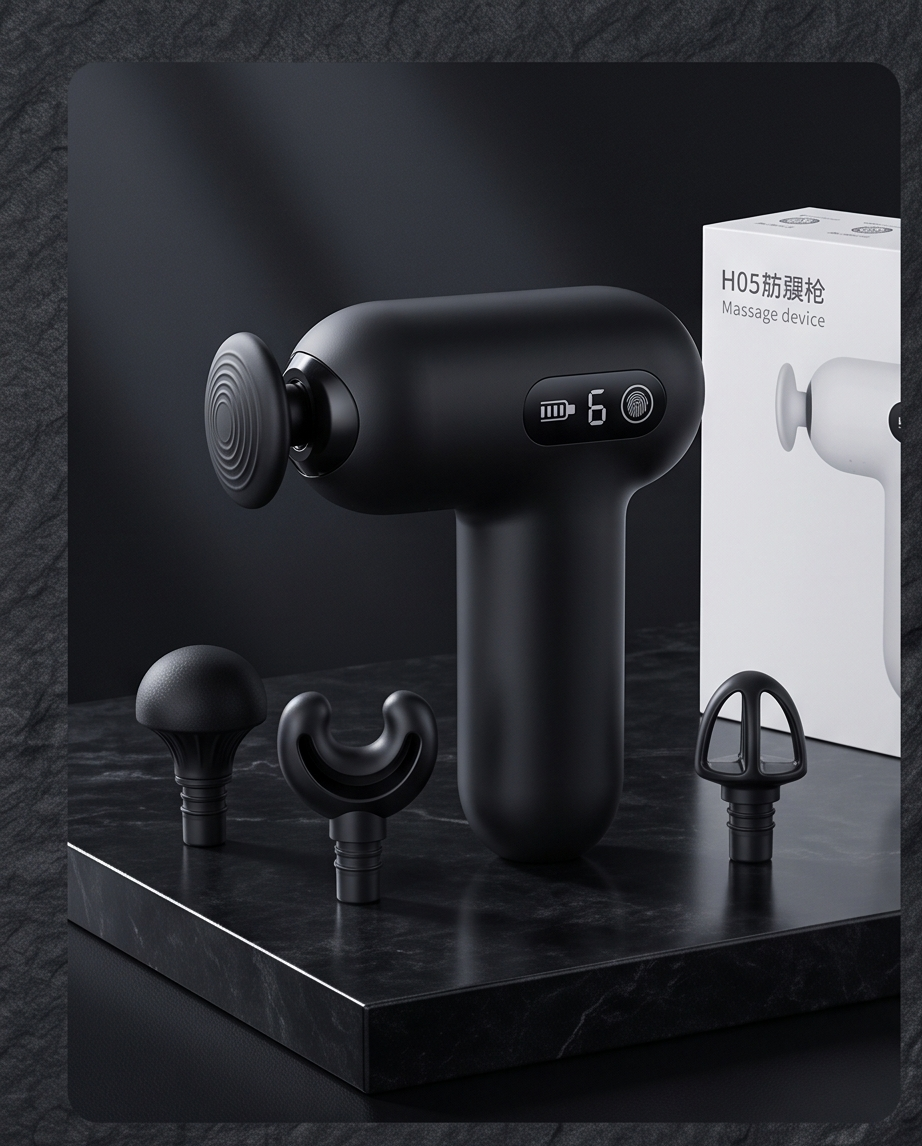 Mini Pistolet de Massage Électrique Portable – Relaxation & Récupération Musculaire