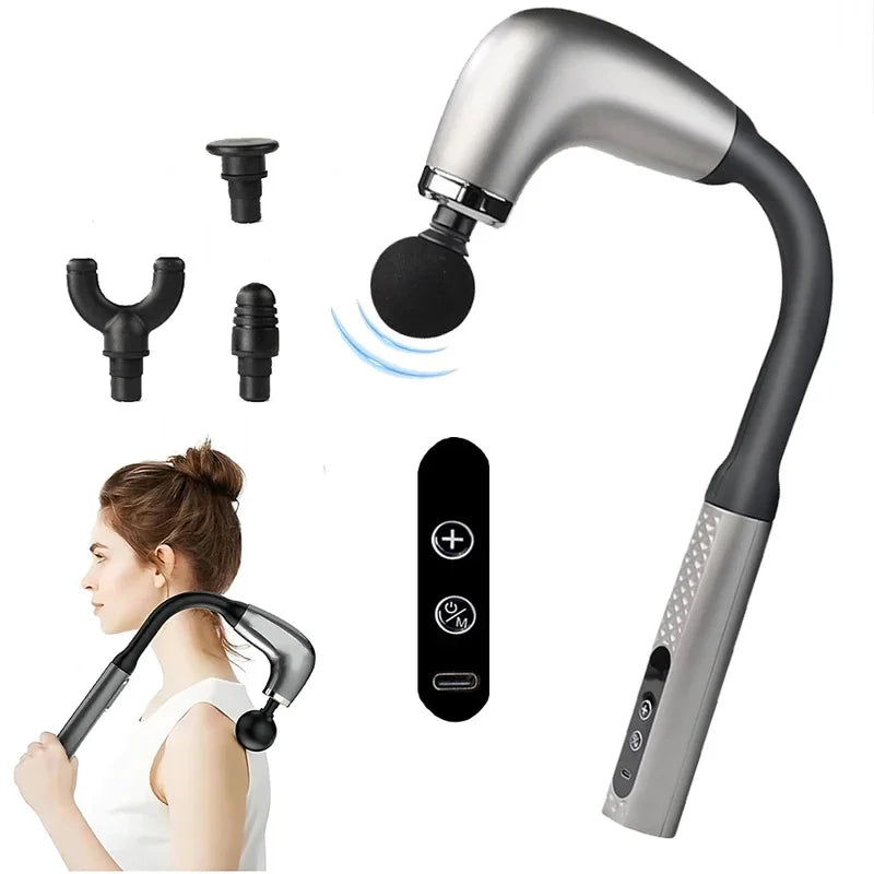 Pistolet de Massage Électrique GB-868 | 9 Vitesses | smartwell