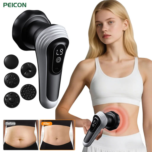 Masseur Corporel Électrique – 9 Niveaux & 5 Têtes | Smartwell